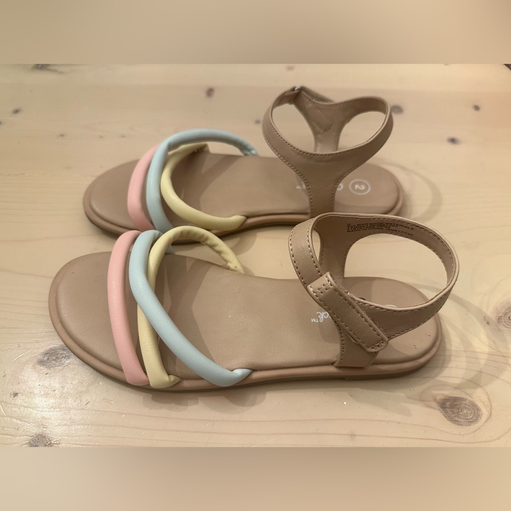 Cat & Jack Sandals Size 2